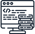 Icône qui représente la section programmation et développement de logiciels informatiques